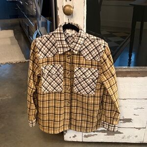 Umgee Plaid Shacket (S)